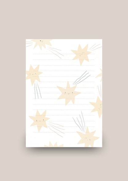 Weihnachtskarte "Mikas Stern"